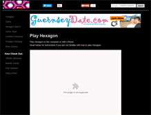 Tablet Screenshot of hexagongame.org